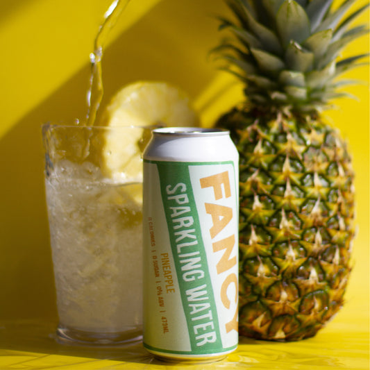Fancy Sparkling Water – Pineapple | Tropical Sparkling Water