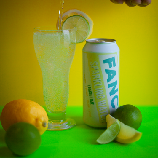 Fancy Sparkling Water – Lemon Lime | Zero Sugar Citrus Sparkling Water